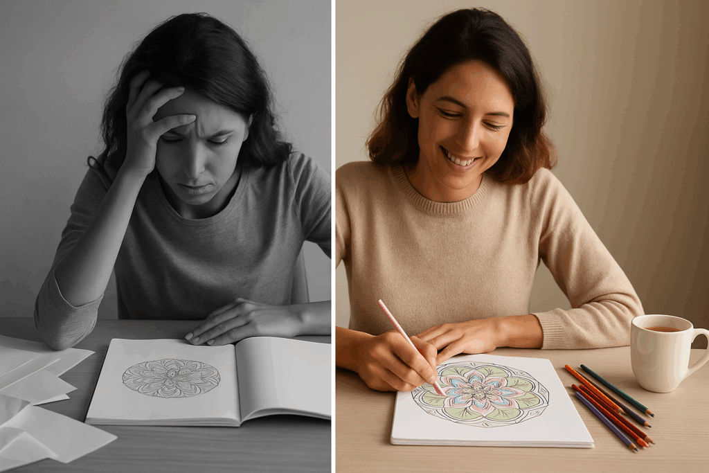 coloriage pour réduire le stress