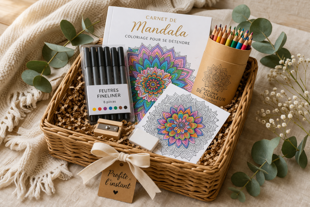 kit de coloriage à offrir
