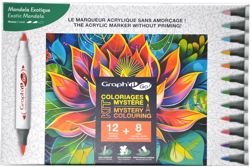 kit coloriage anti-stress idéal