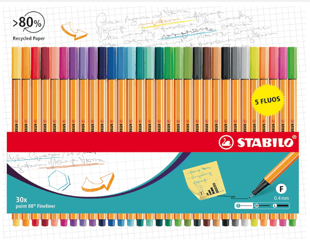 stabilo pointes fines