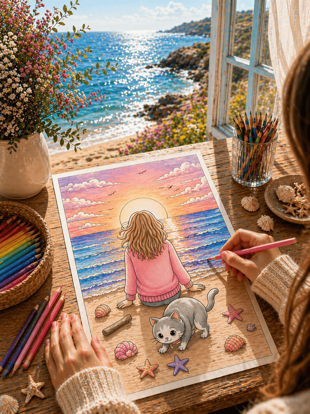 Aperçu des coloriages gratuits Mila Pastel