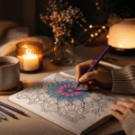 le coloriage simple pour calmer le mental