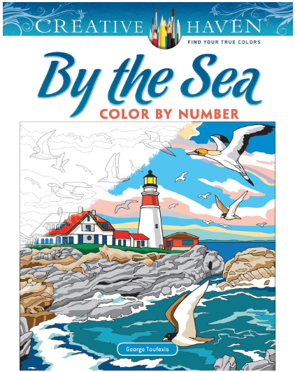 by the sea livre de coloriage 