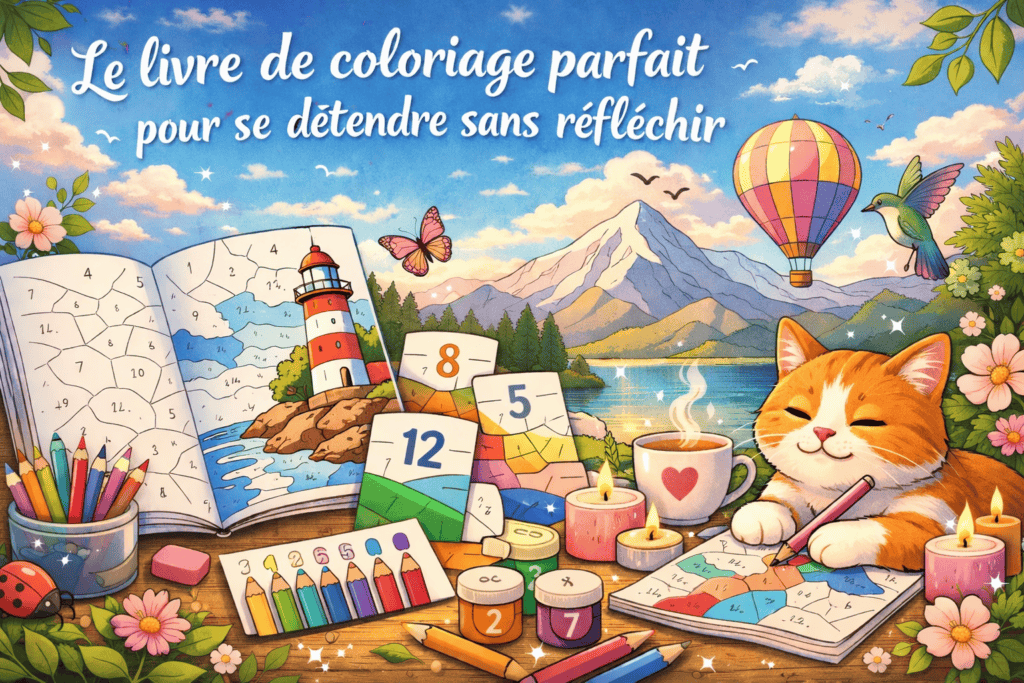 le livre parfait pour se détendre sans réfléchir