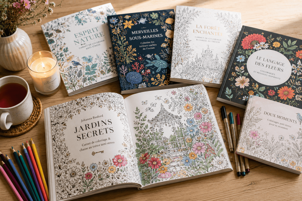 les 7 meilleurs livres de coloriage