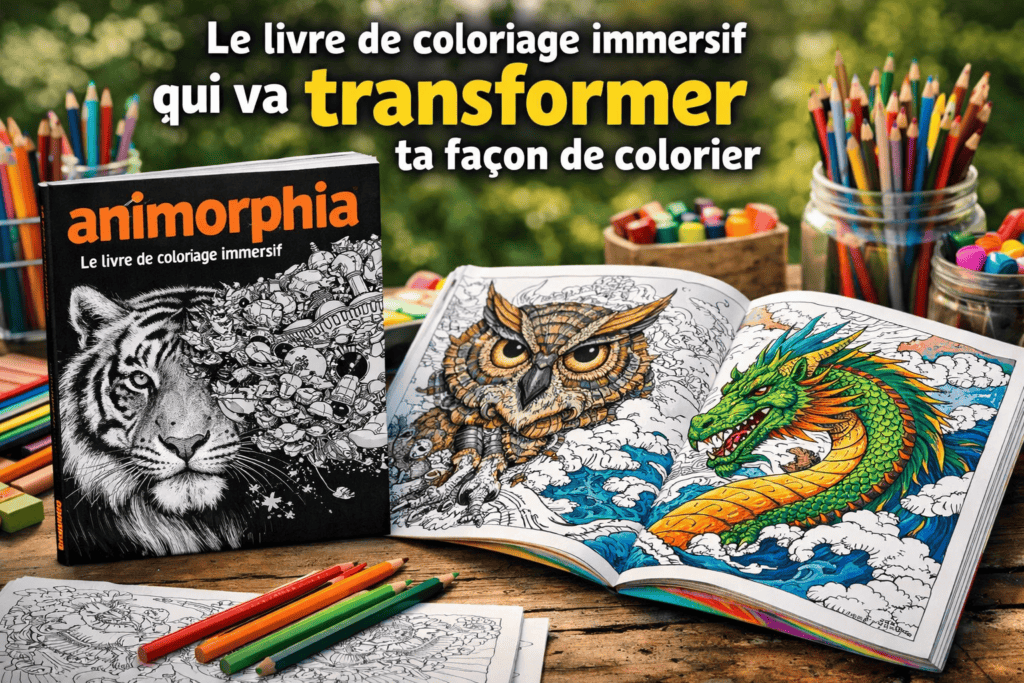 livre de coloriage animorphia