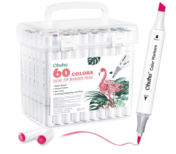 Quels feutres pour livres de coloriage adulte ? Mon guide honnête