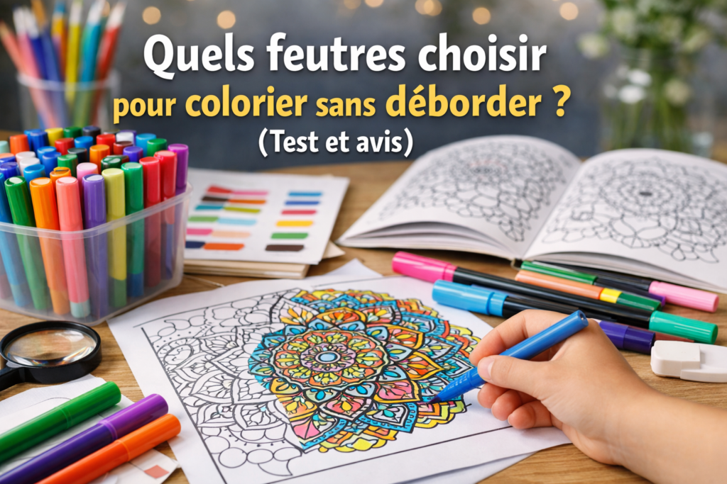 quels feutres choisir pour colorier