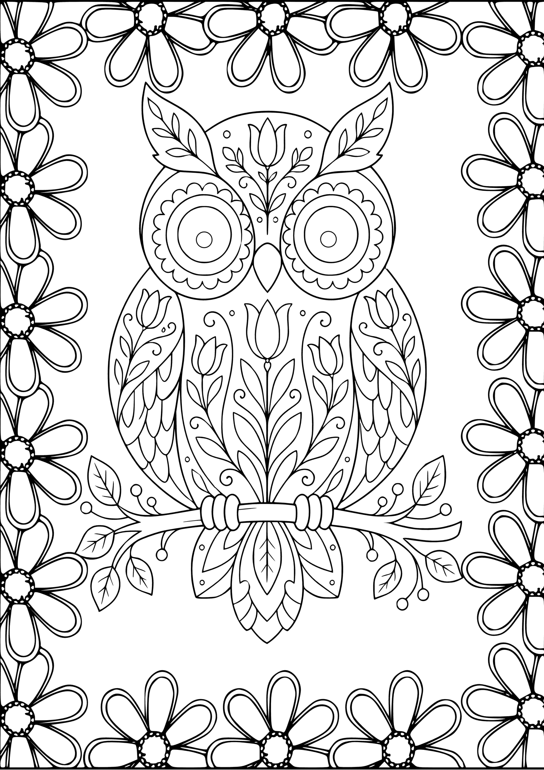 Hibou botanique