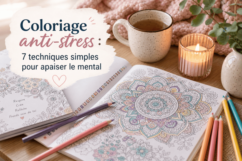 coloriage anti stress : 7 conseils pour apaiser le mental