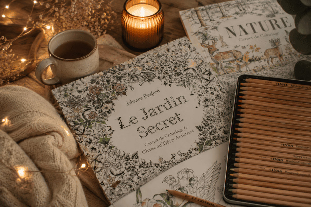 crayons et feutres pour coloriage