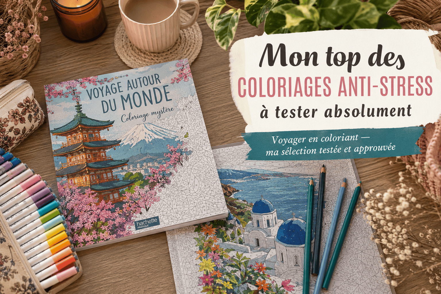 Les meilleurs coloriages anti-stress pour adultes à tester absolument