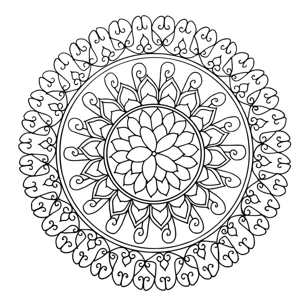 mandala à télécharger