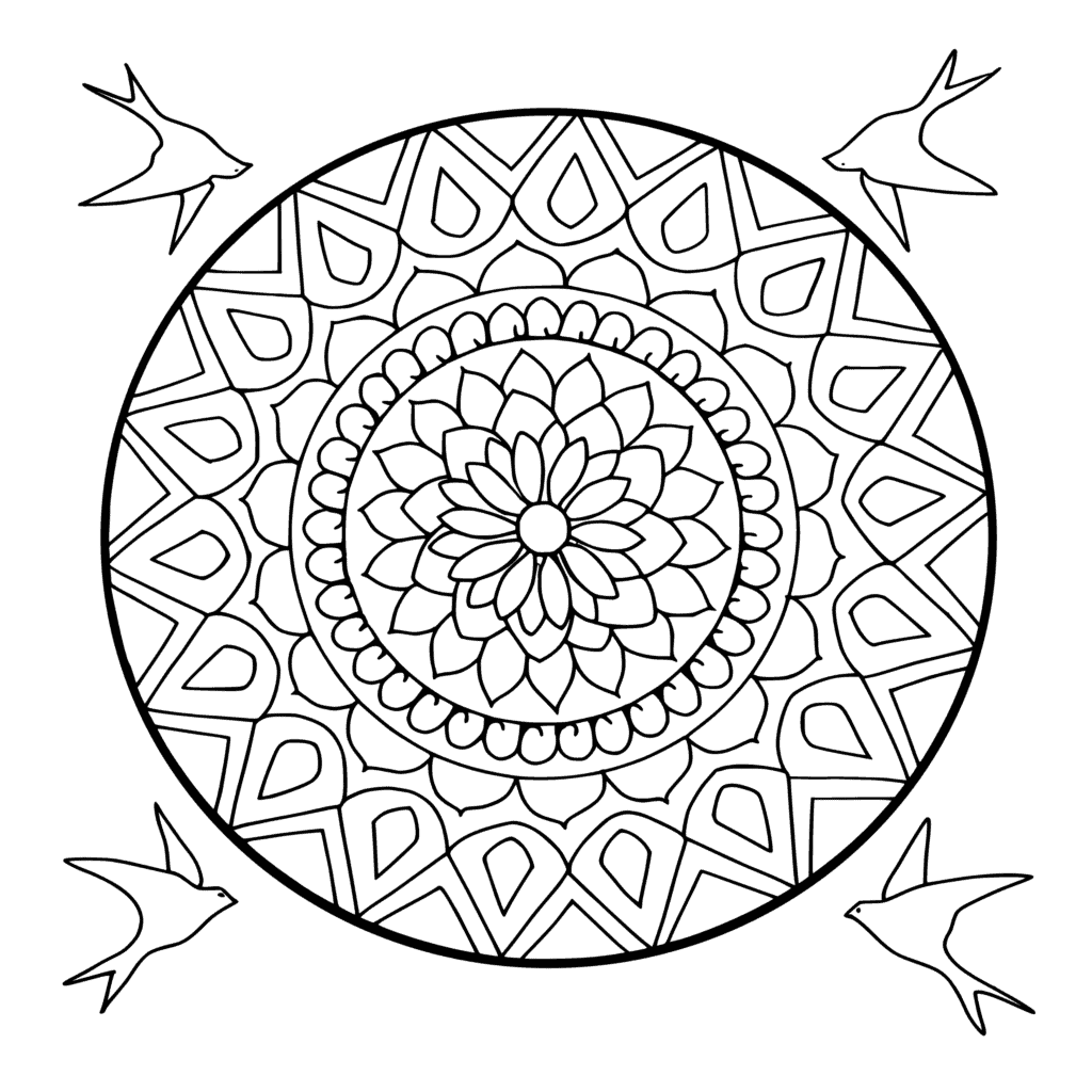 mandala à télécharger