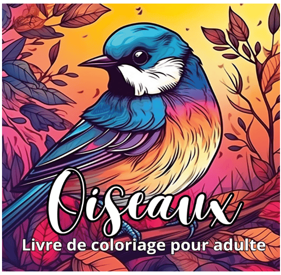 livre de coloriage oiseaux