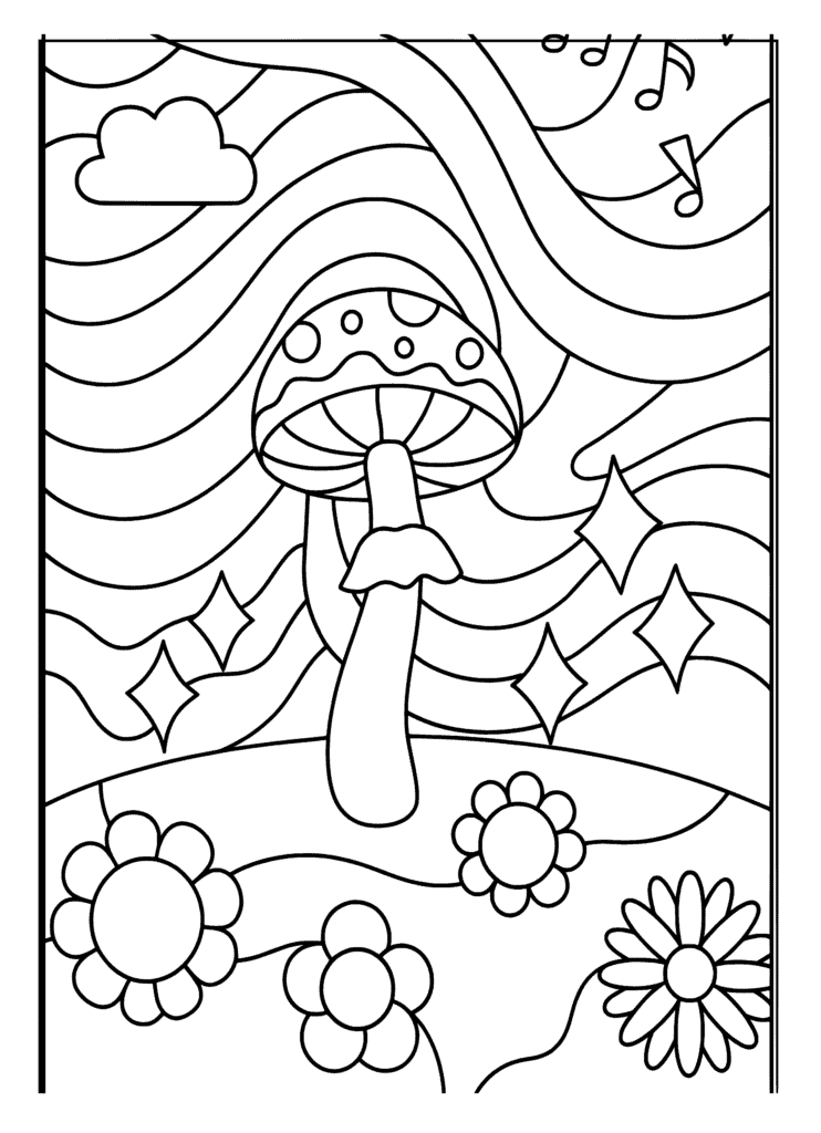 Coloriage anti-stress gratuit à imprimer